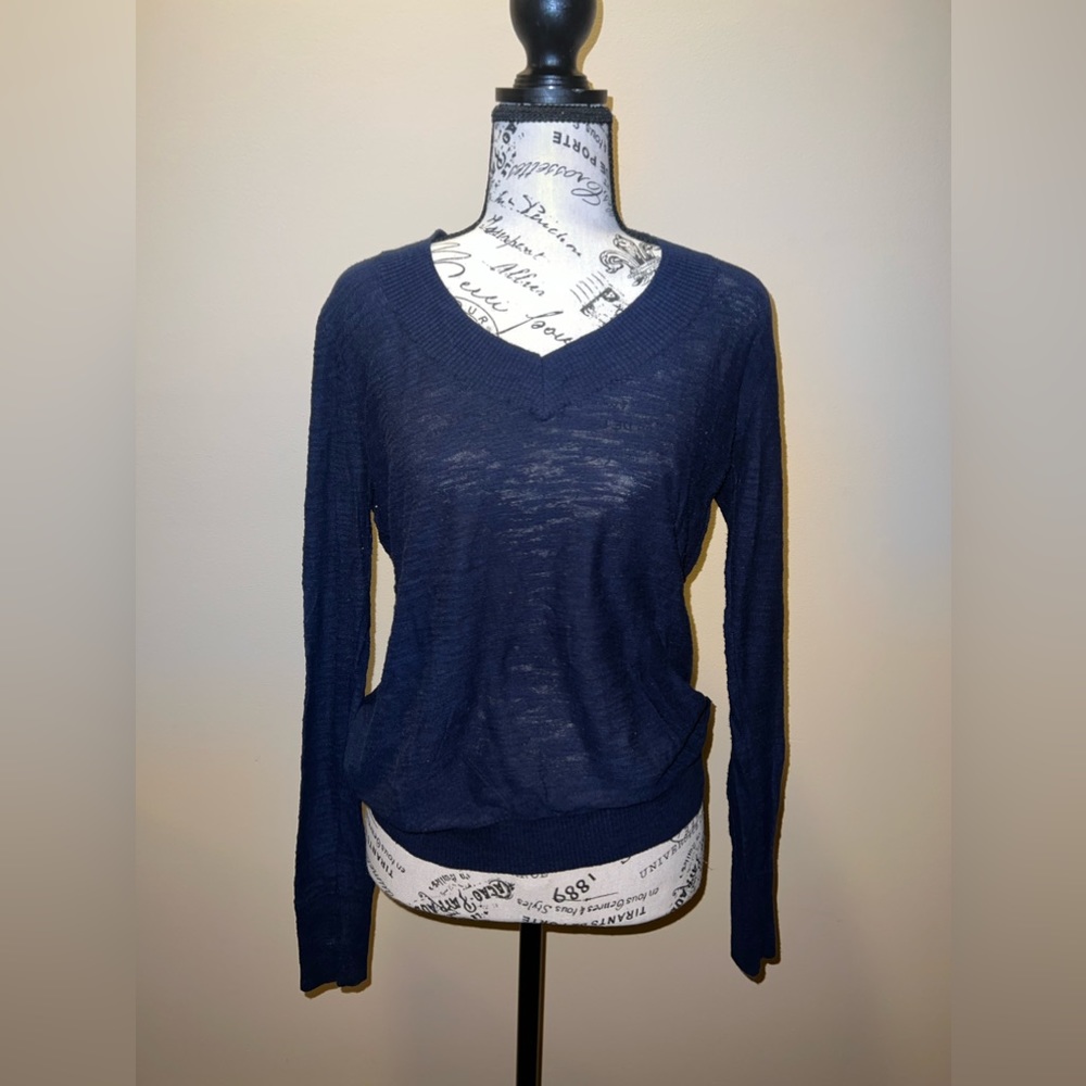 Navy blue lightweight Express sweater